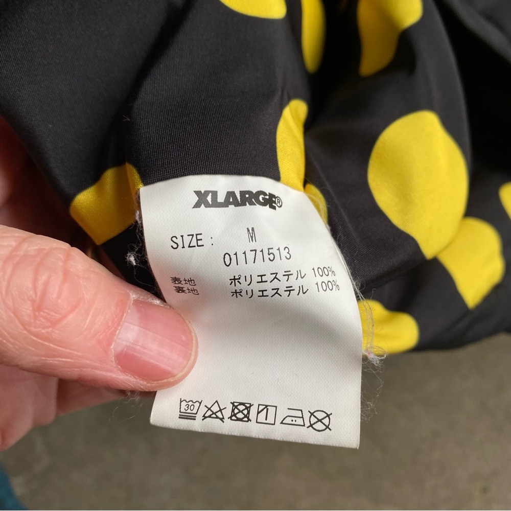 X-LARGE x X-girl Coach Jacket/Reversible Jacket Yayoi Kusama Eternal Soul - Picture 7 of 10